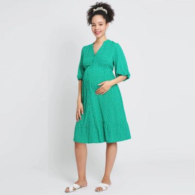 فستان تايب تايريد الأخضر